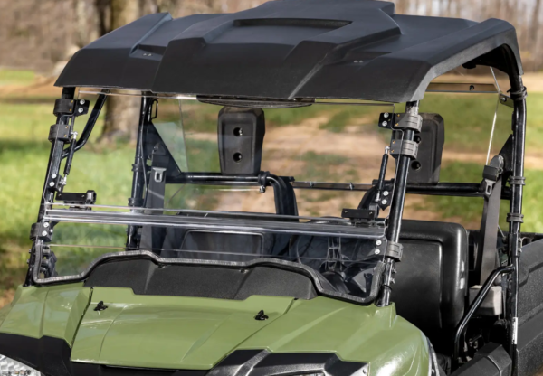 Honda Pioneer 700 Scratch Resistant Flip Windshield - Image 4
