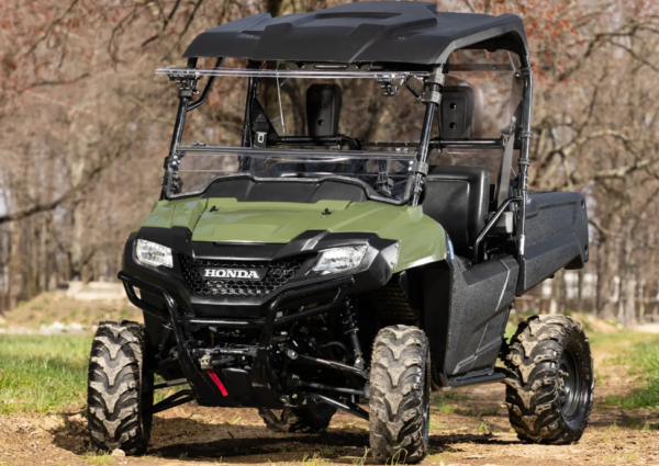 Honda Pioneer 700 Scratch Resistant Flip Windshield - Image 5