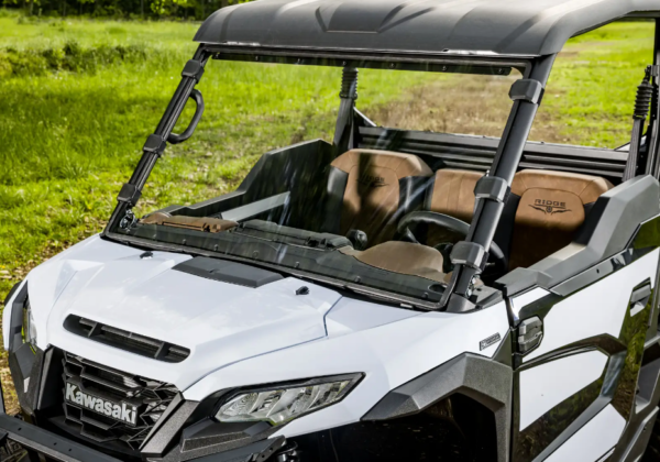 Kawasaki Ridge Scratch Resistant Full Windshield - Image 6