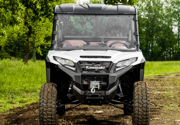 Kawasaki Ridge Scratch Resistant Full Windshield - Image 7