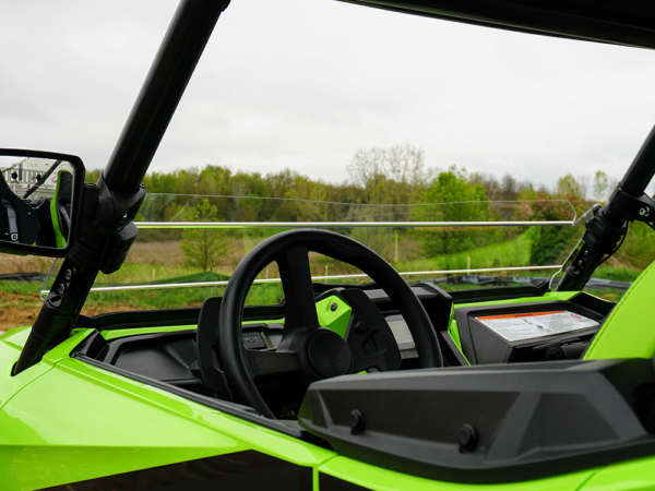 Honda Talon 1000 Hard-Coated Short Windshield - Image 2