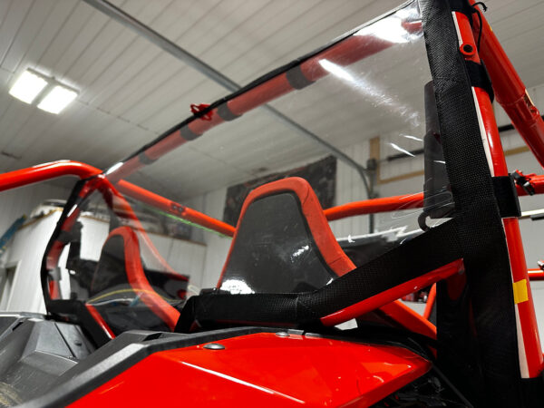 Honda Talon 1000 4-Seat Rear Windjammer - Image 2