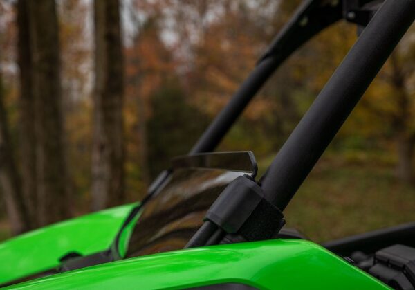Kawasaki KRX 1000 Dark Tint Half Windshield - Image 2