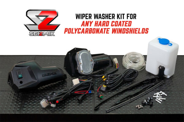 Seizmik Windshield & Headlight Wiper Washer Kit - Image 5