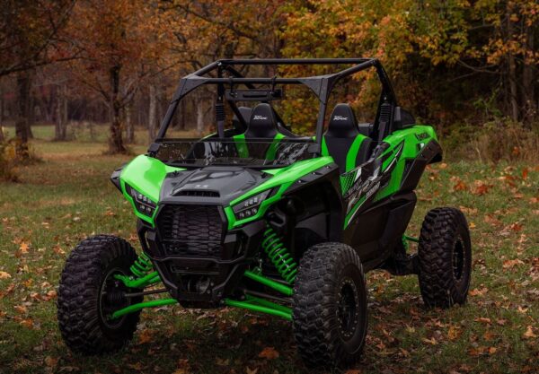 Kawasaki KRX 1000 Dark Tint Half Windshield - Image 5