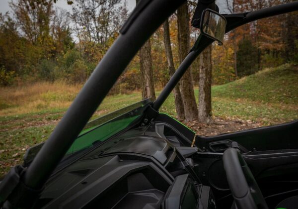 Kawasaki KRX 1000 Dark Tint Half Windshield - Image 6
