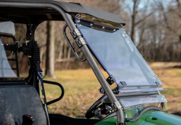 Kawasaki Mule Pro-MX Scratch Resistant Flip Up Windshield - Image 7