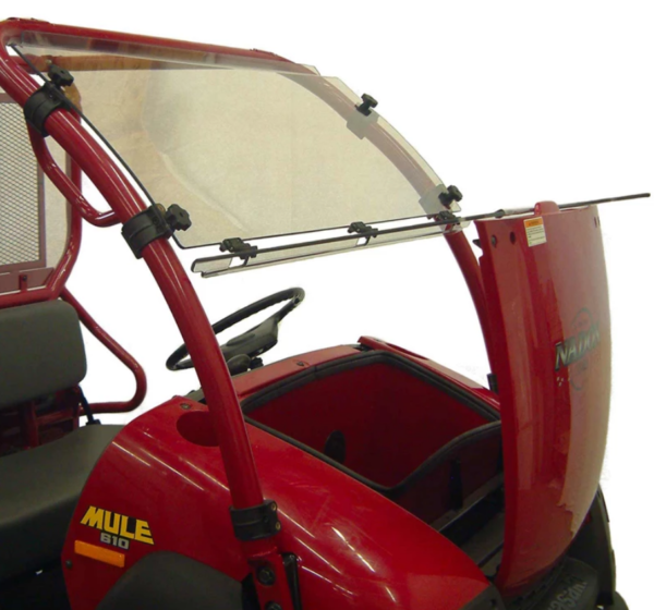 Kawasaki Mule 600/610 Full-Tilting Windshield - Image 3