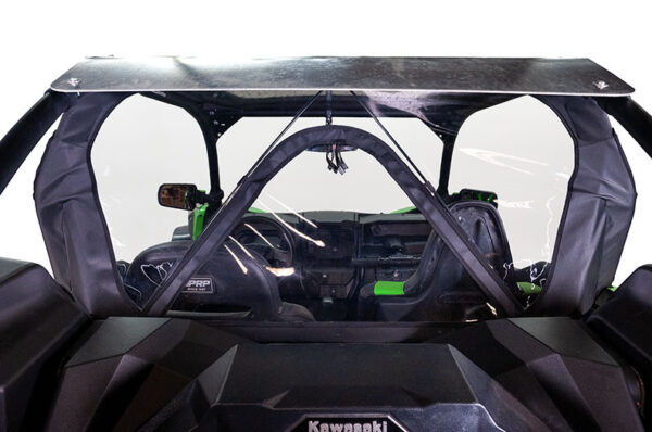 Kawasaki KRX 1000 Soft Rear Windshield - Image 3