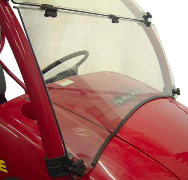 Kawasaki Mule 600/610 Full-Tilting Windshield - Image 4