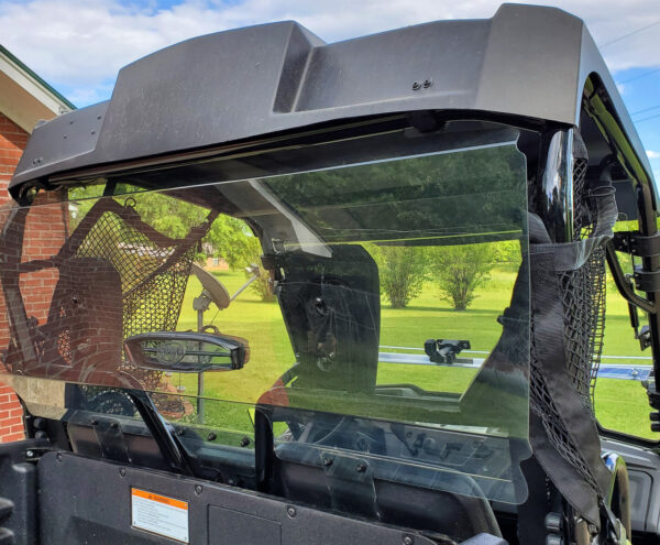 Honda Pioneer 700 Vented Rear Windshield - Image 3